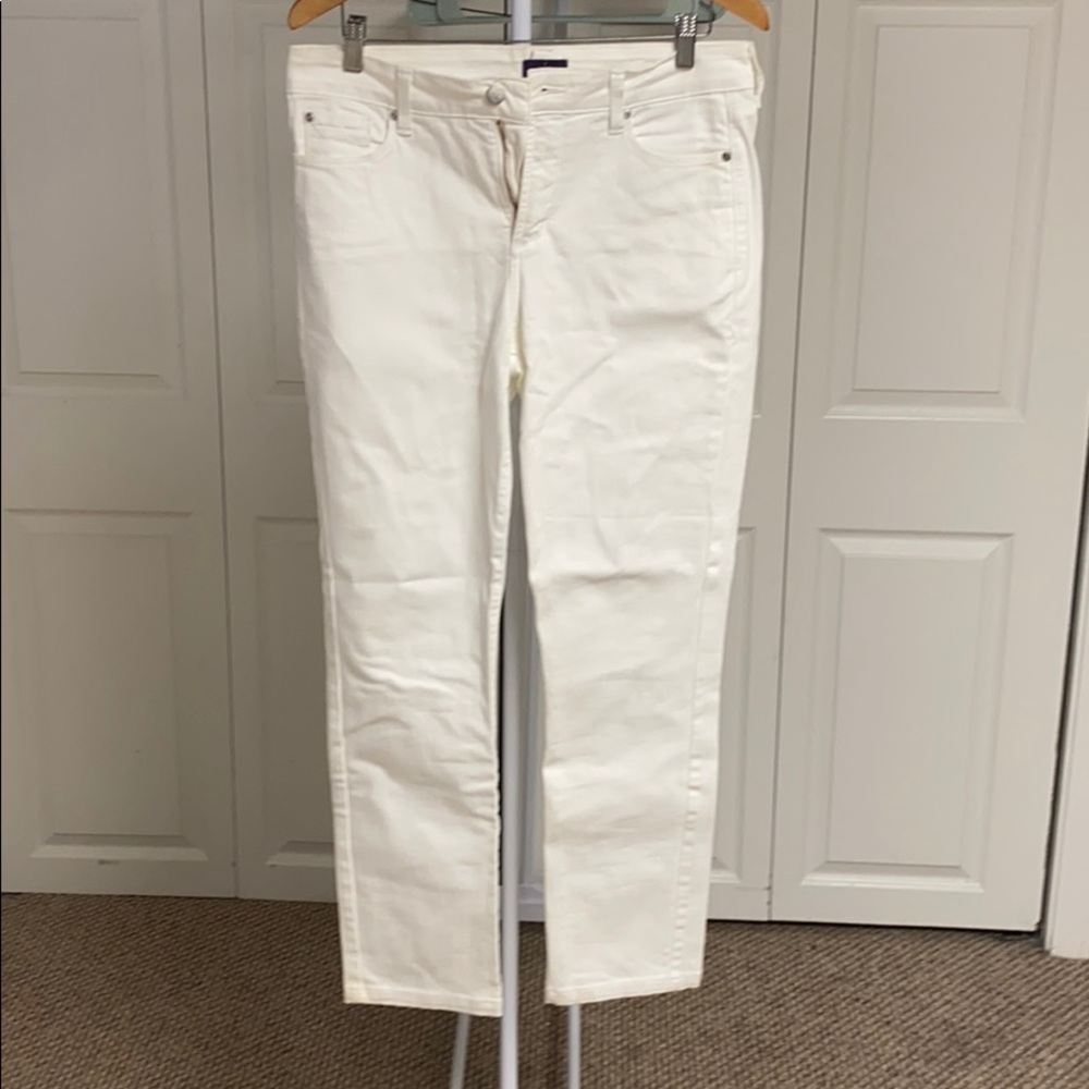 NYDJ White Skinny Jeans